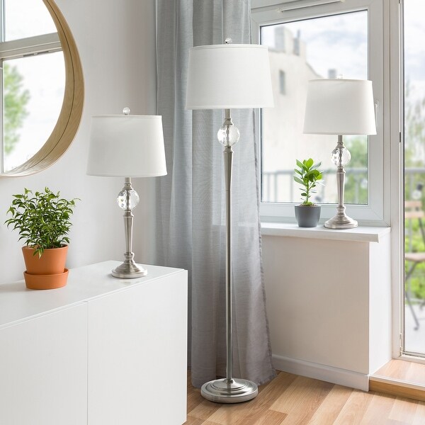 Crystal drop floor lamp outlet