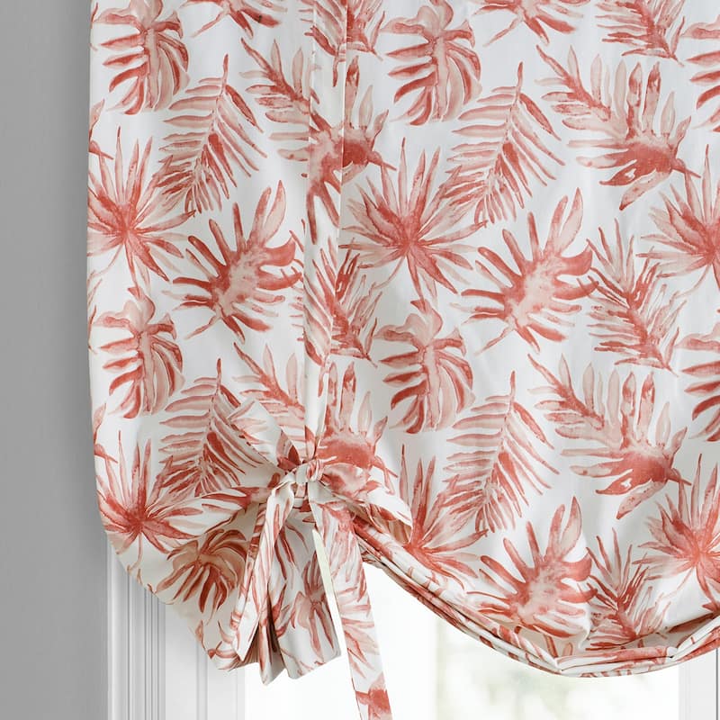 Exclusive Fabrics Artemis Printed Cotton Tie-Up Window Shade (1 Panel)