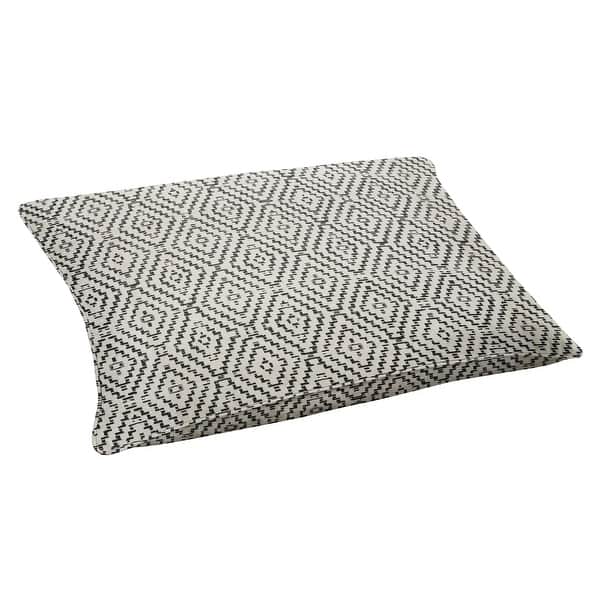 Sorra Home Sunbrella Outdoor Corded Floor Pillow Single Bed Bath - Main Image