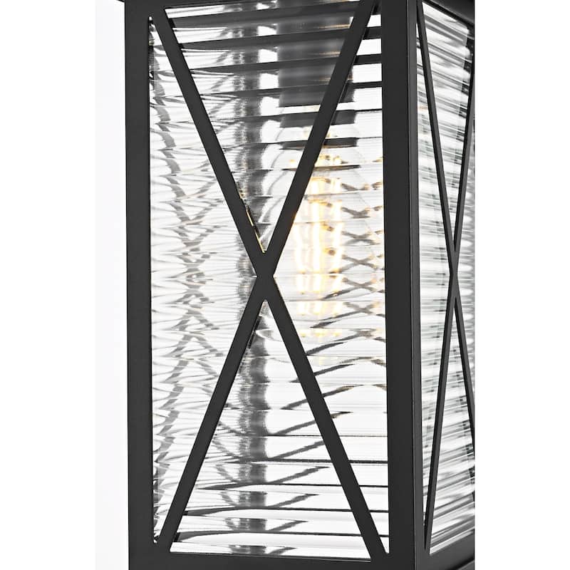 Kensington 14 inch Outdoor Pendant in Black - 14"