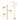 Nora 66" 3-Light Modern Vintage Iron LED Floor Lamp, Brass Gold/White by JONATHAN Y