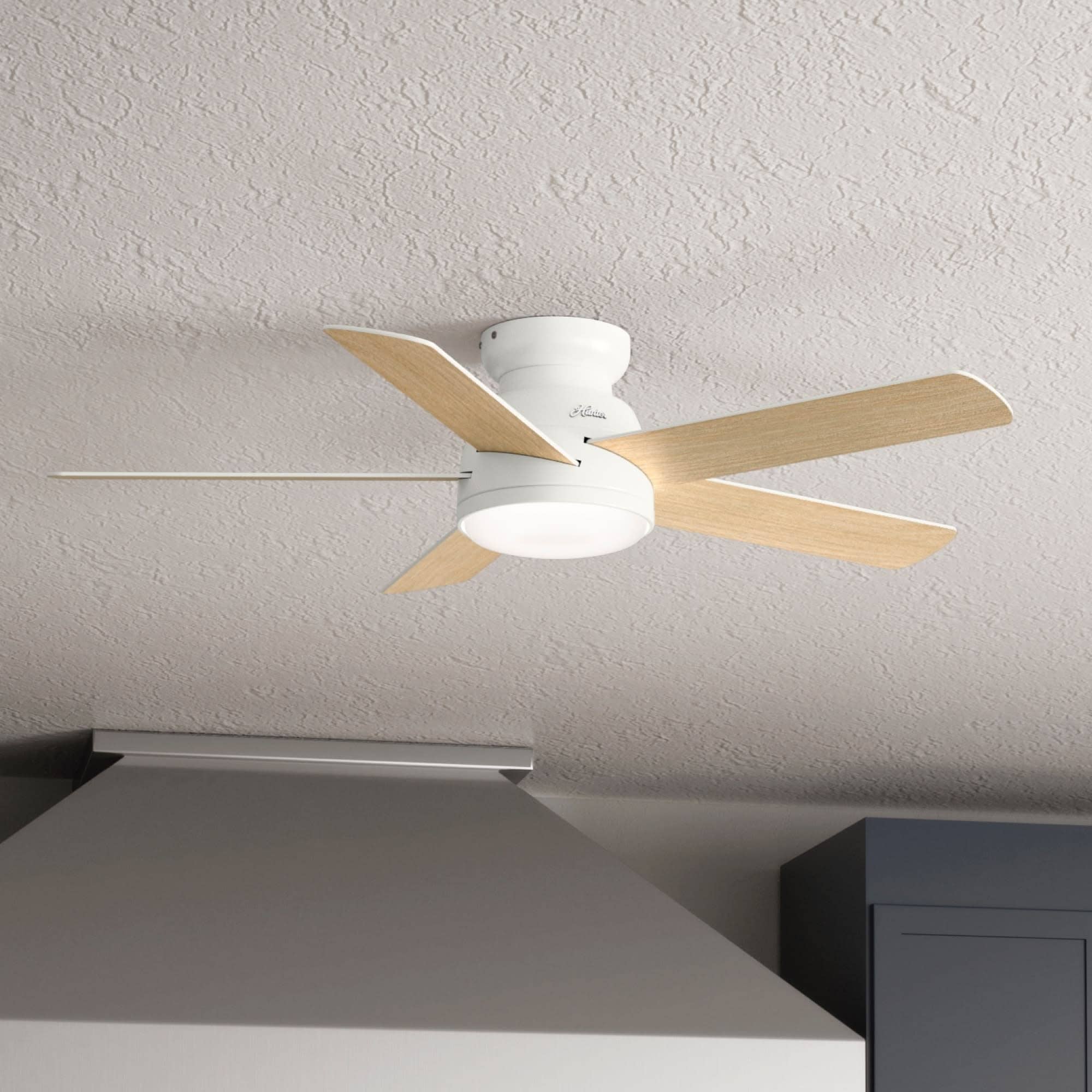 WiFi Romulus Low Profile Ceiling Fan 
