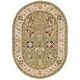 preview thumbnail 77 of 94, SAFAVIEH Handmade Antiquity Mazie Traditional Oriental Wool Rug 4'6" x 6'6" Oval - Sage - Oval
