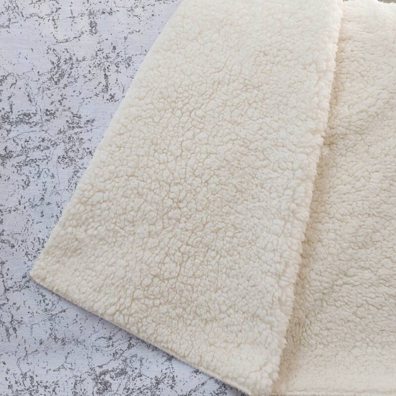 Premium Machine Washable Modern Crackle Sherpa Throw Blanket