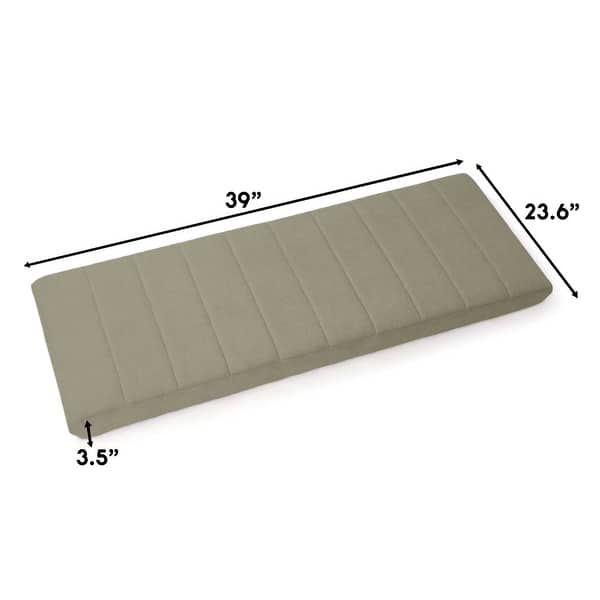 Nestl Upholstered Wall Mounted Easy Assemble Channel Stitched Headboard