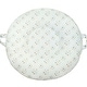 preview thumbnail 8 of 13, Serenity Light Gray Floor Cushion Gray & Multi