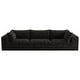 preview thumbnail 48 of 147, Modular Sectional Sofa Corduroy Upholstered Sleeper Sofa Convertible Cloud Accent Couch Deep Seat Chaise Lounge, DIY Combination