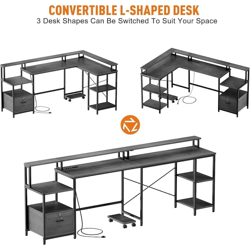 76 Inch Office Desk