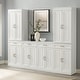 preview thumbnail 1 of 14, Crosley Stanton 3Pc Sideboard And Pantry Set - 14.5"x95"x78"
