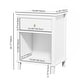 preview thumbnail 14 of 16, 3-Color Kid's Bedside Table with Drawer and Shelf