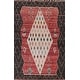 preview thumbnail 1 of 16, Geometric Moroccan Tribal Oriental Wool Area Rug Hand-knotted Carpet - 6'0" x 9'2"