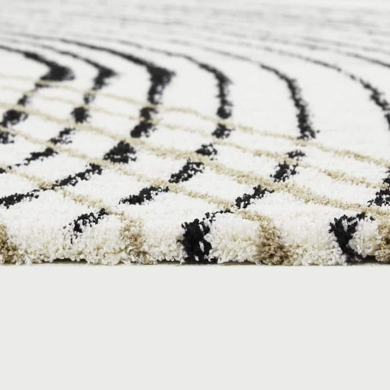 Jacques Modern Stripe Area Rug