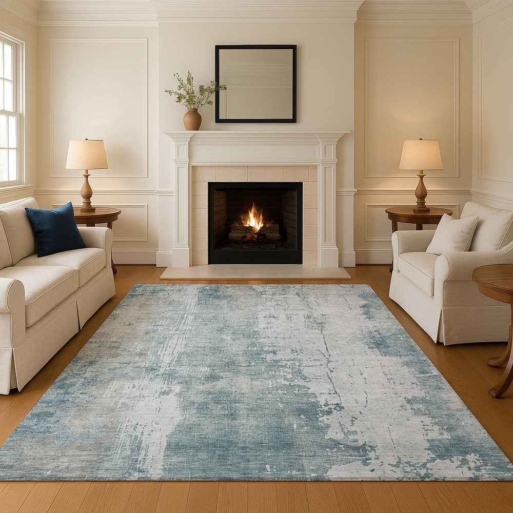 Premium Washable Super Soft Abstract Modern Mayfield Rug