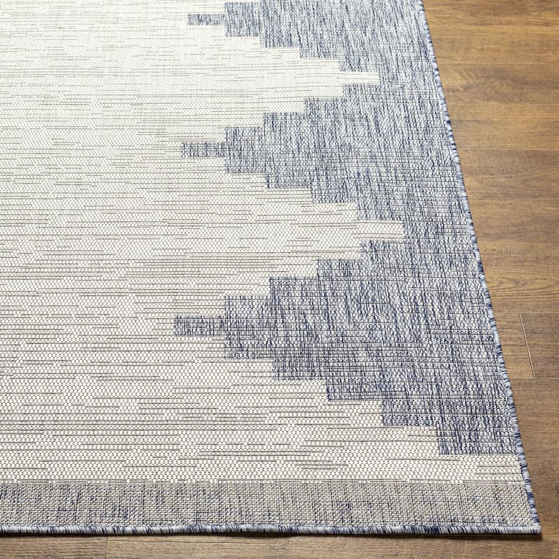 Livabliss Eagean Bohemian Diamond Indoor / OutdoorArea Rug