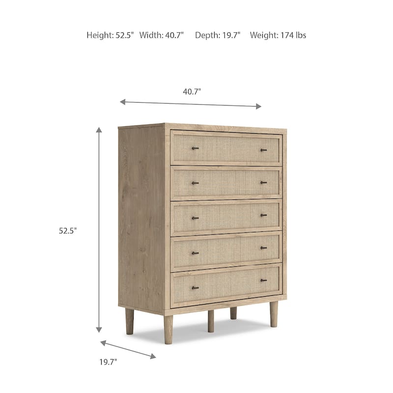 Signature Design by Ashley Cielden Brown Chest of Drawers