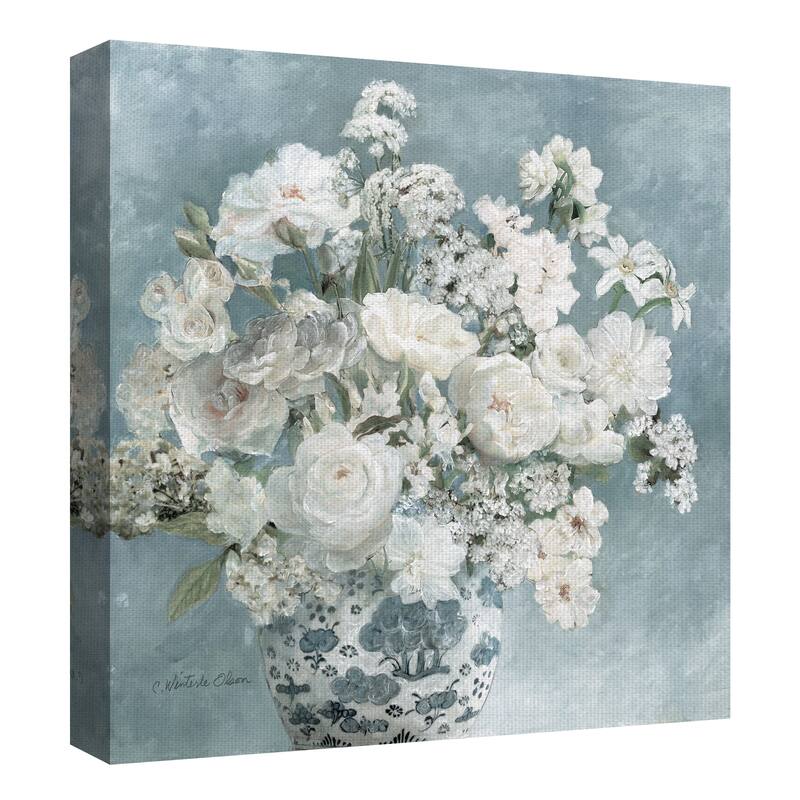 Savannah's Garden I Soft by Galaxy of Graphics Canvas Art Print