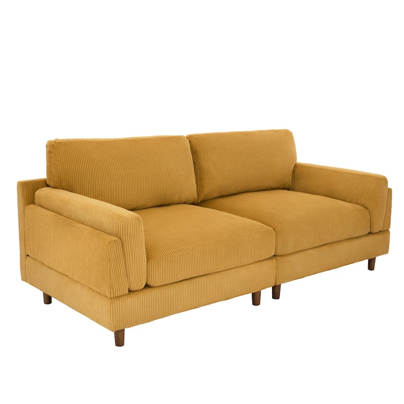 90 inch Deep Seat Sofa Comfy Couch for Living Room