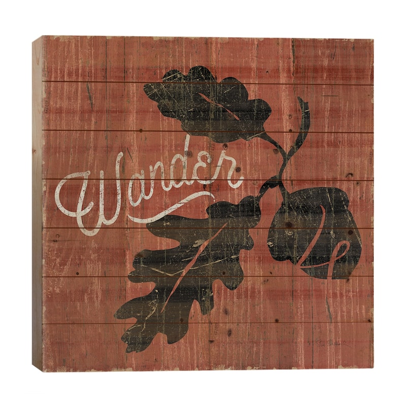 Lake Lodge XI Print On Wood by Sue Schlabach - Multi-Color - 26x26x1.5