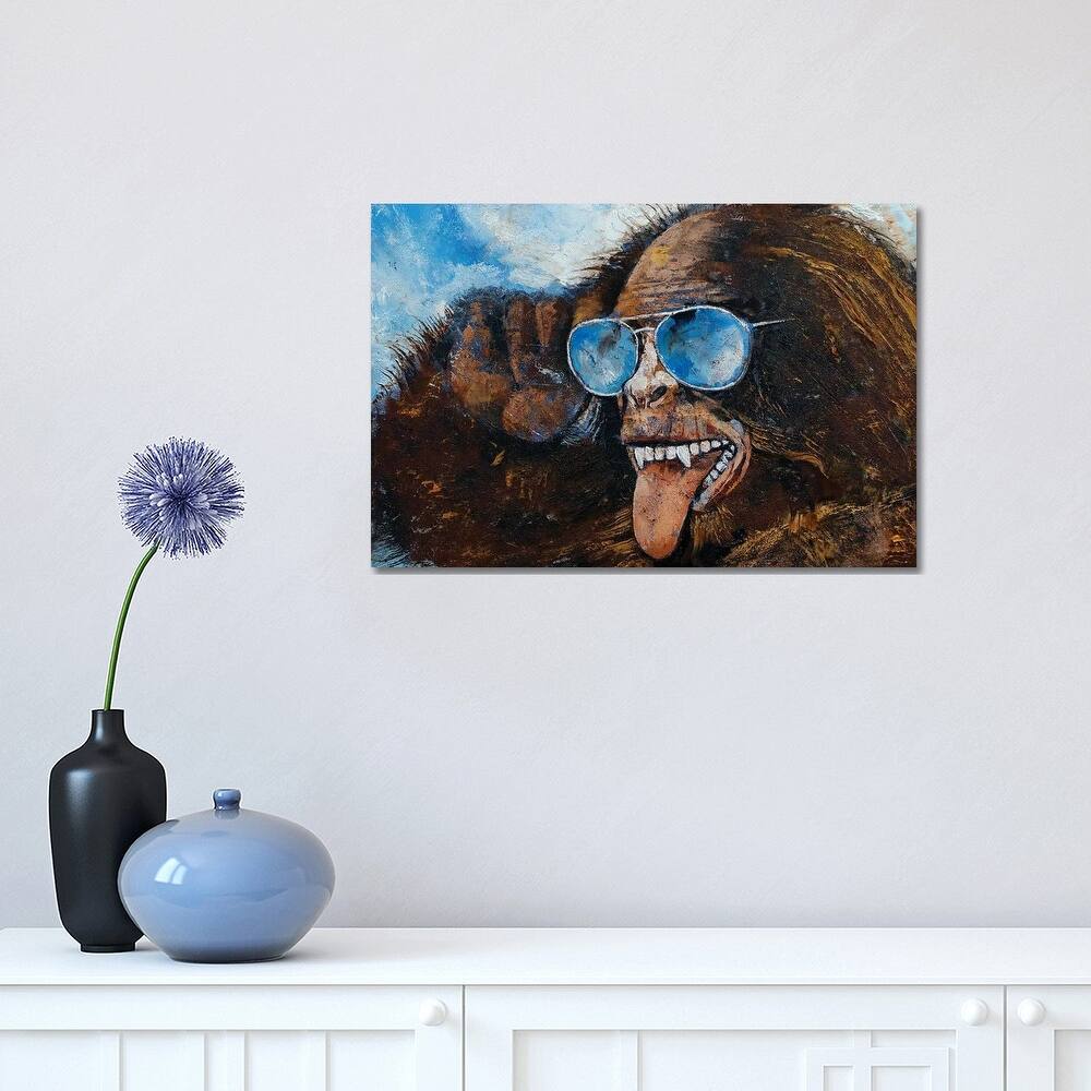 iCanvas "Bigfoot" by Michael Creese Canvas Print