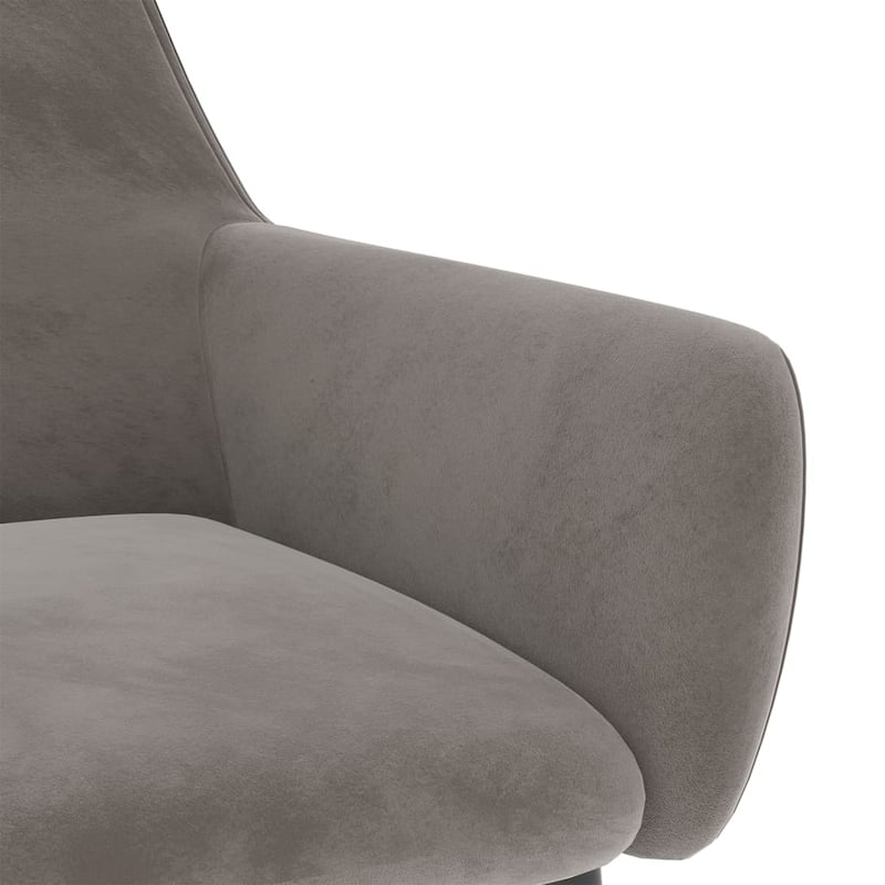 vidaXL Dining Chairs Upholstered Chair with Metal Legs for Living Room Velvet - 22" x 22" x 30.7"