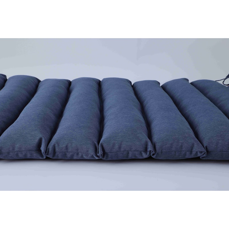 NEW 2PCS Set Outdoor Lounge Chair Cushion Replacement Patio Funiture Seat Cushion Chaise Lounge Cushion