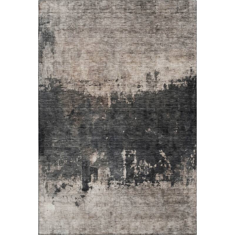 Premium Washable Super Soft Modern Steely Mayfield Rug
