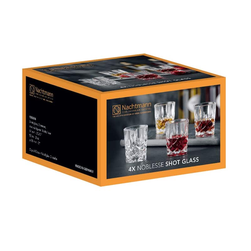 Nachtmann Noblesse Shot Glass Set of 4 - 2 oz