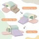 preview thumbnail 6 of 49, Soft Foam Game Machine for Children, with Sliding Stairs & Ramps for Single Channel Foam Climber for Children's Safety Soft Area