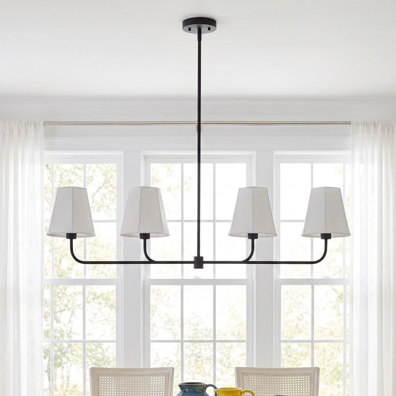 Acroma 4 - Light Dimmable Linear Chandelier Kitchen Island Chandelier