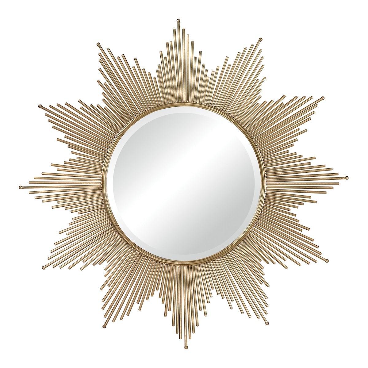 41 Gold Metal Starburst Mirror Overstock 41 Gold Metal Starburst Mirror Overstock