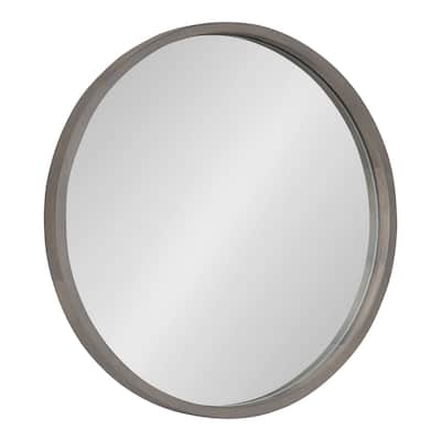 Kate and Laurel Valenti Round Framed Mirror