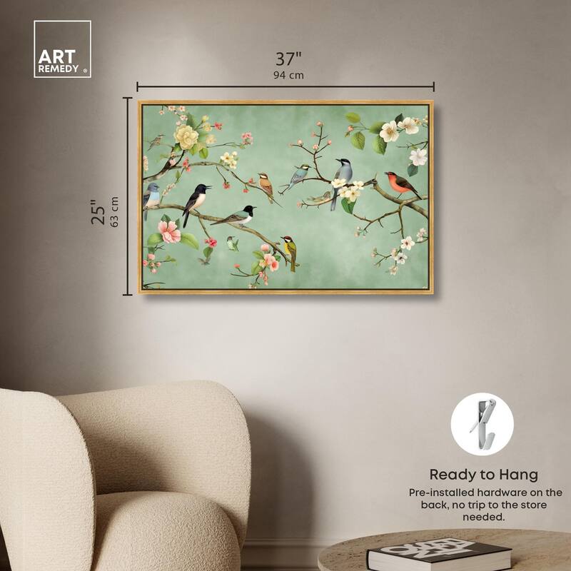 Restful View Canvas by Art Remedy