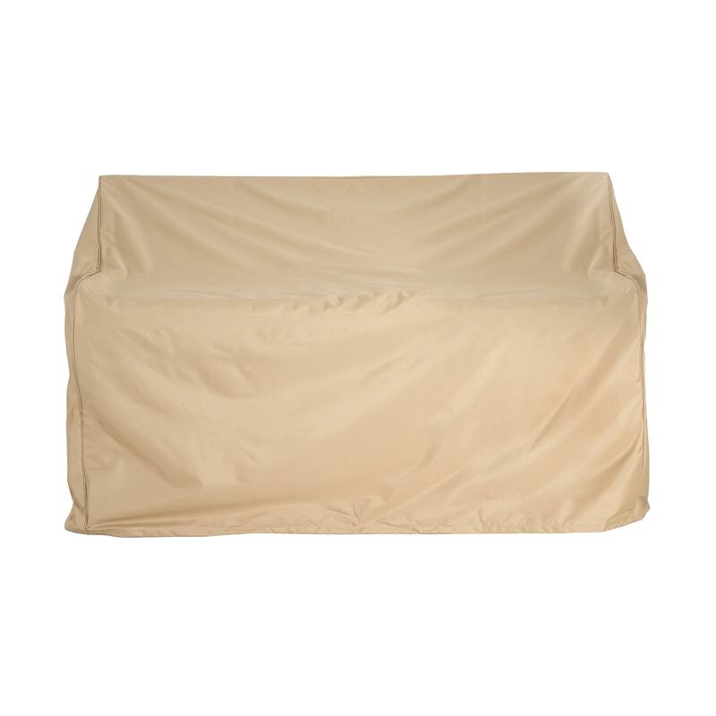 Christopher Knight Home - Shield Heavy-Duty Outdoor Loveseat Sofa Cover with Secure Fit and Breathable Protection