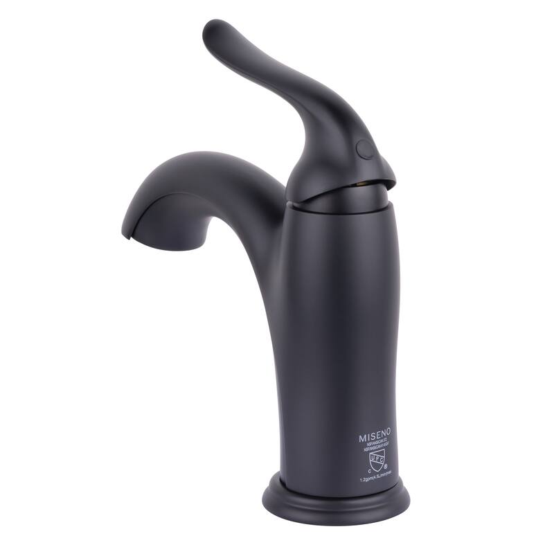 Miseno Bella Single Hole Bathroom Faucet - Includes Pop-Up Drain