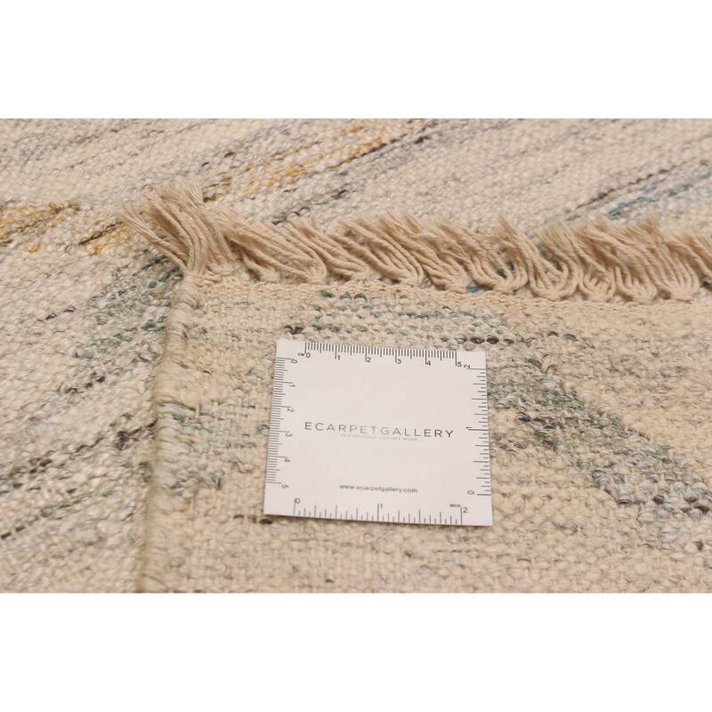 Ankara FW Ivory Kilim 5'2" x 7'4" - 5'2 x 7'4