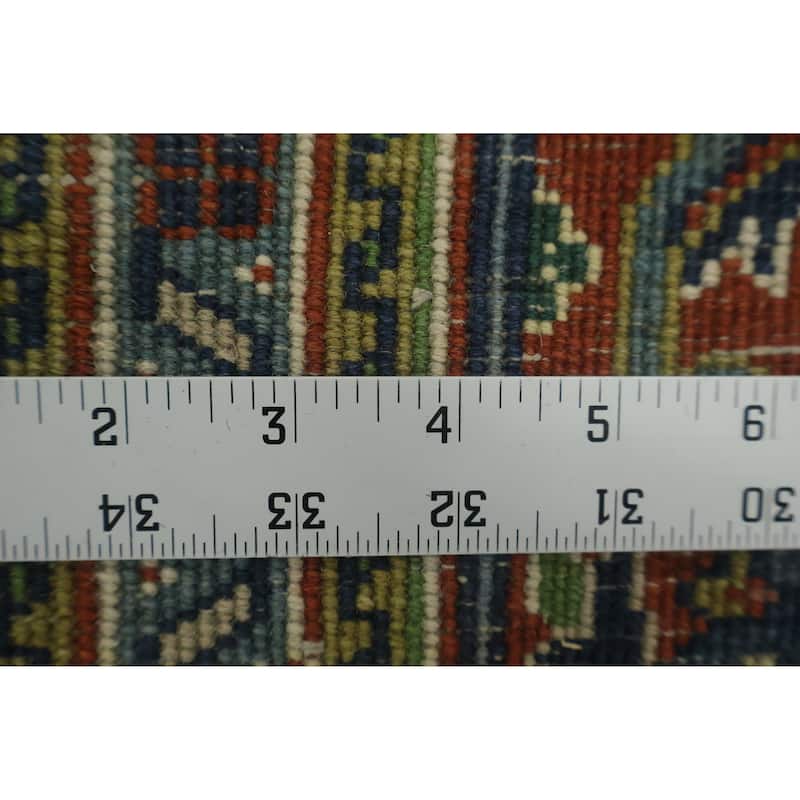 Hand Knotted Oriental 100% Wool Carpet Traditional Geometric Beige & Ivories Tabriz Area Rug - 9' 9'' X 6' 3''