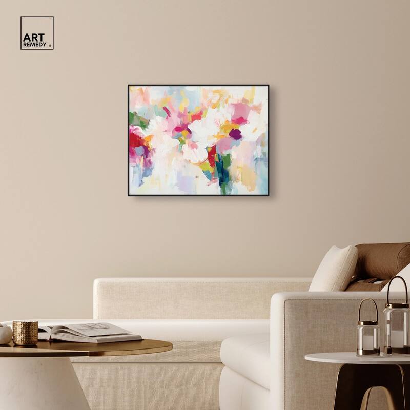 Saturated Colors I Canvas by Art Remedy