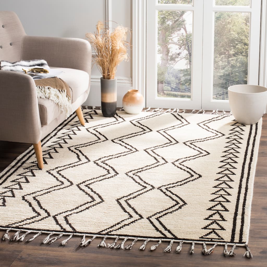 SAFAVIEH Hand-knotted Kenya Ganimete Southwestern Tribal Wool Rug