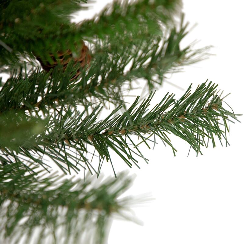 Black River Pine Artificial Christmas Teardrop Swag with Pine Cones - 30" - Unlit