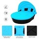 preview thumbnail 5 of 3, Outdoor Sectional Sofa Set,Daybed,Sunbed,Canopy,Round,Cushions,Blue