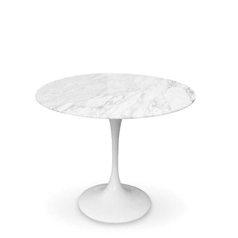 Marble Tulip Dining (39" Dia) - 28.5"H x 39" L
