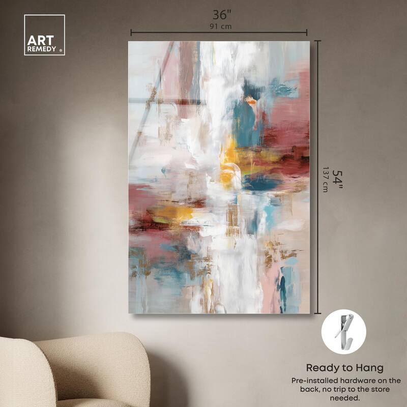 Warmth and cool III Acrylic by Art Remedy, Ready to Hang