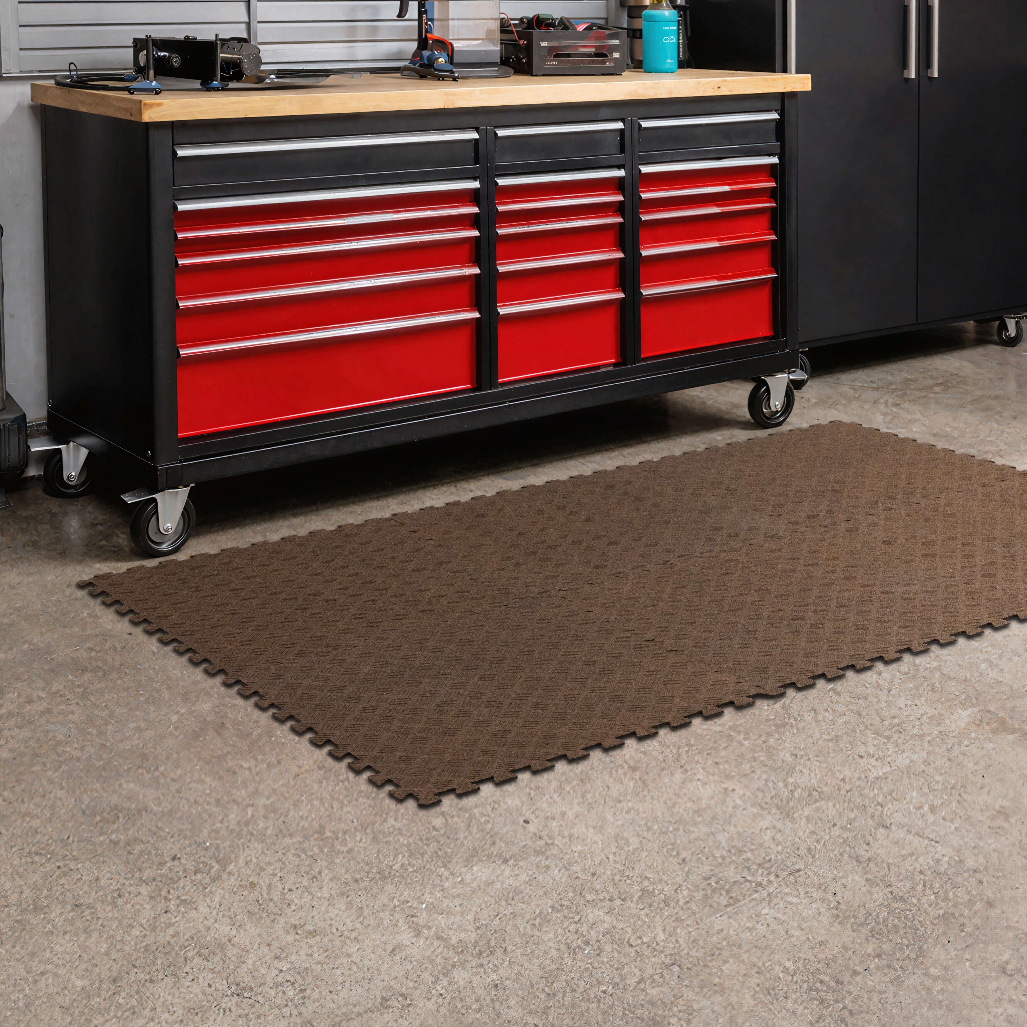 Mohawk Home Crosshatch Interlocking Utility Mats (6 Pieces) (24