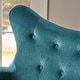 preview thumbnail 14 of 68, Alyssa Mid-century Upholstered Arm Chair by Christopher Knight Home - 30.25"D x 34.25"W x 39.75"H