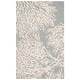 preview thumbnail 40 of 63, SAFAVIEH Handmade Bella Lular Modern Floral Wool Rug 3' x 5' - Grey/Ivory - Rectangle