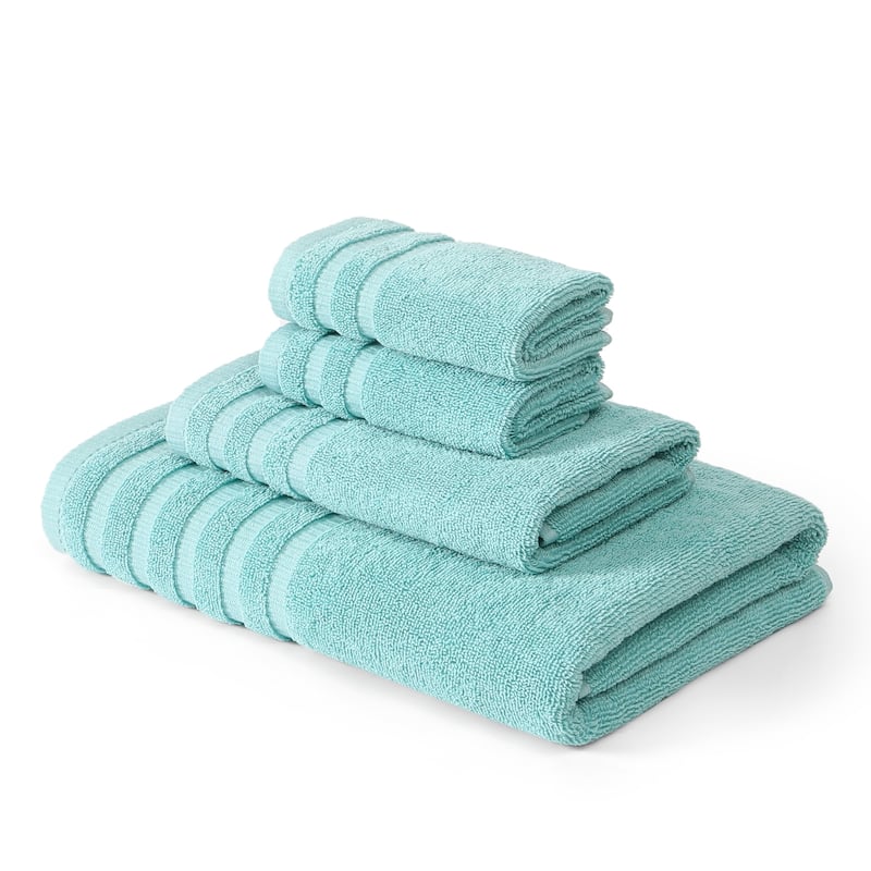 Modern Threads 6-Piece Yarn Dyed Oxford Towel Set