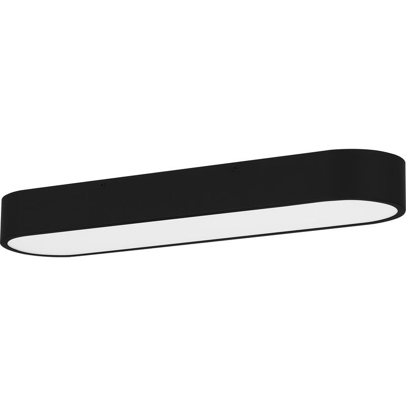Juniper Integrated LED Matte Black Flush Mount