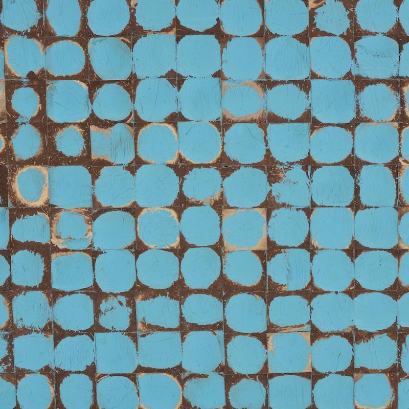 Nitza Bohemian Coconut Shell and Acacia Wood Coffee Table