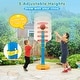 preview thumbnail 13 of 16, Costway Kids Children Basketball Hoop Stand Adjustable Height Indoor