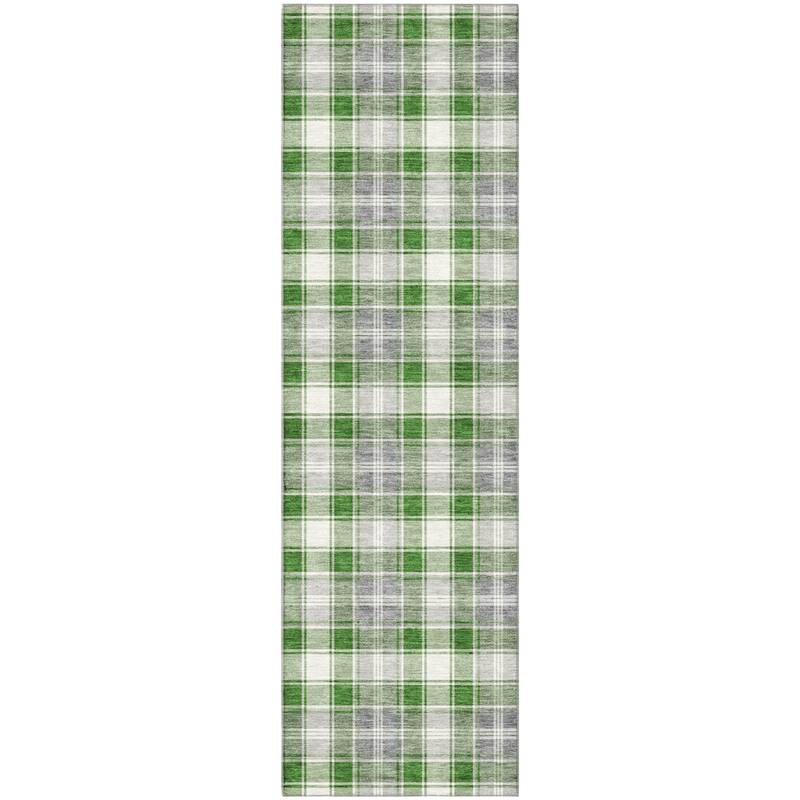 Premium Washable Super Soft Christmas Plaid Mayfield Rug
